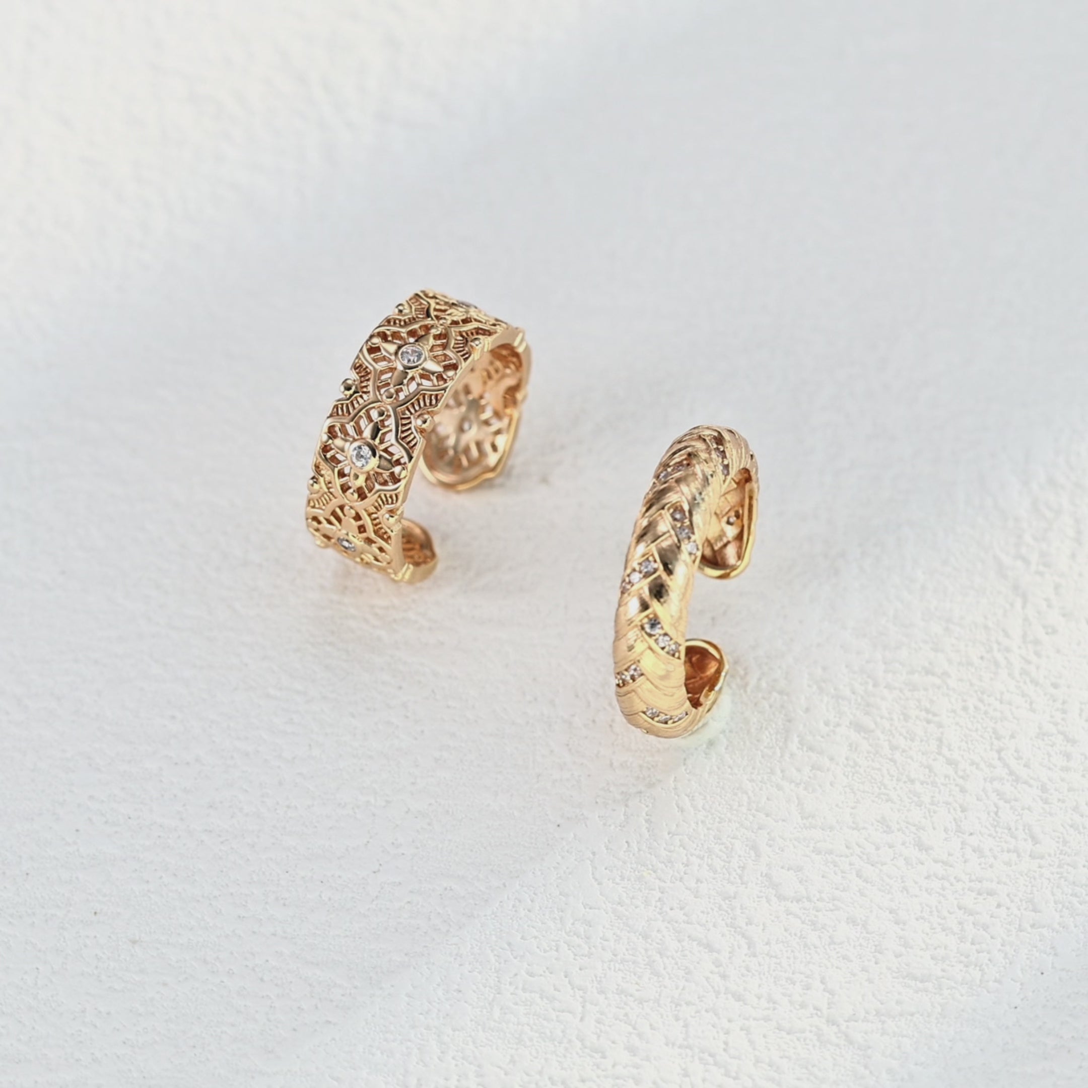 Fleur Lace Open Ring