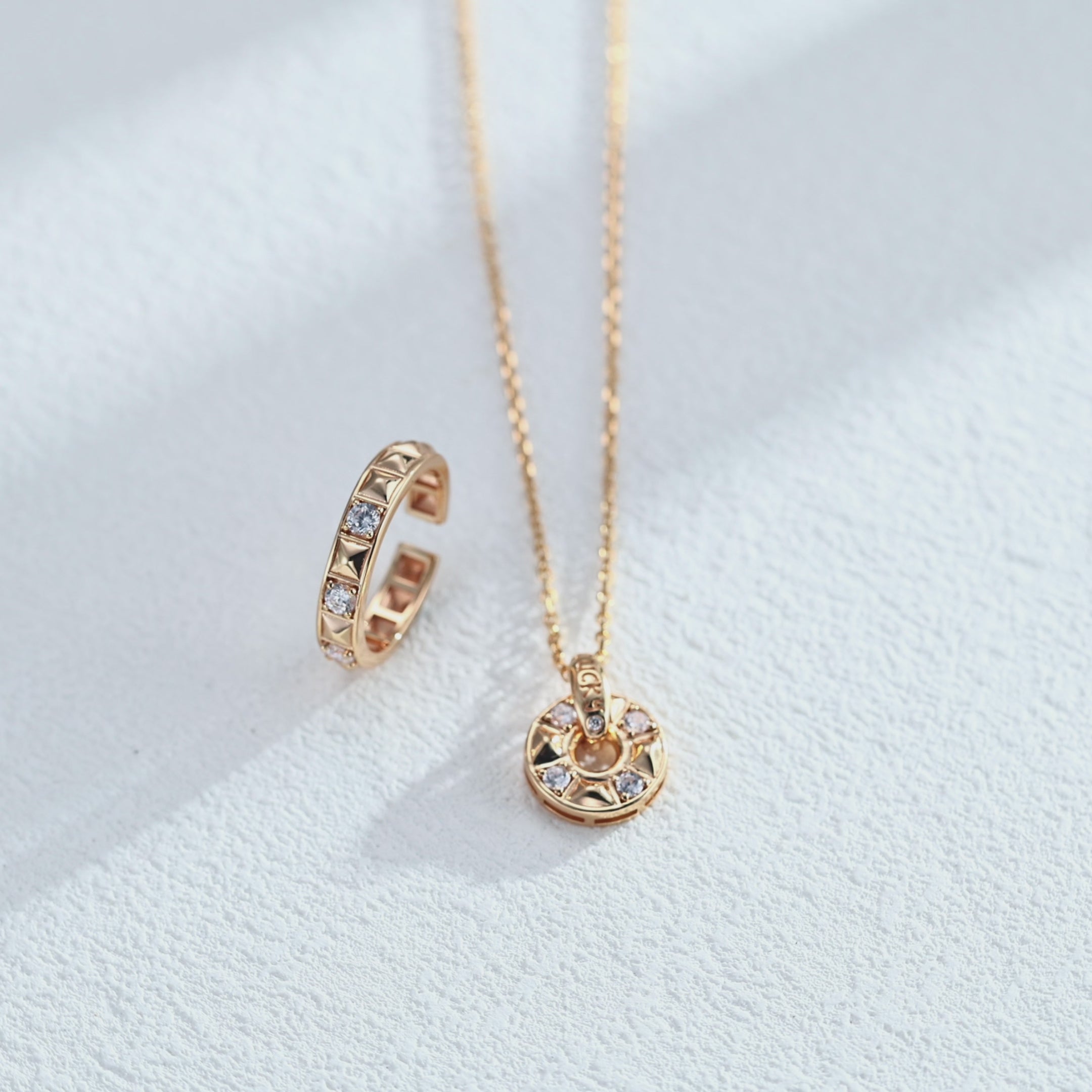 Nova Stud Open Ring