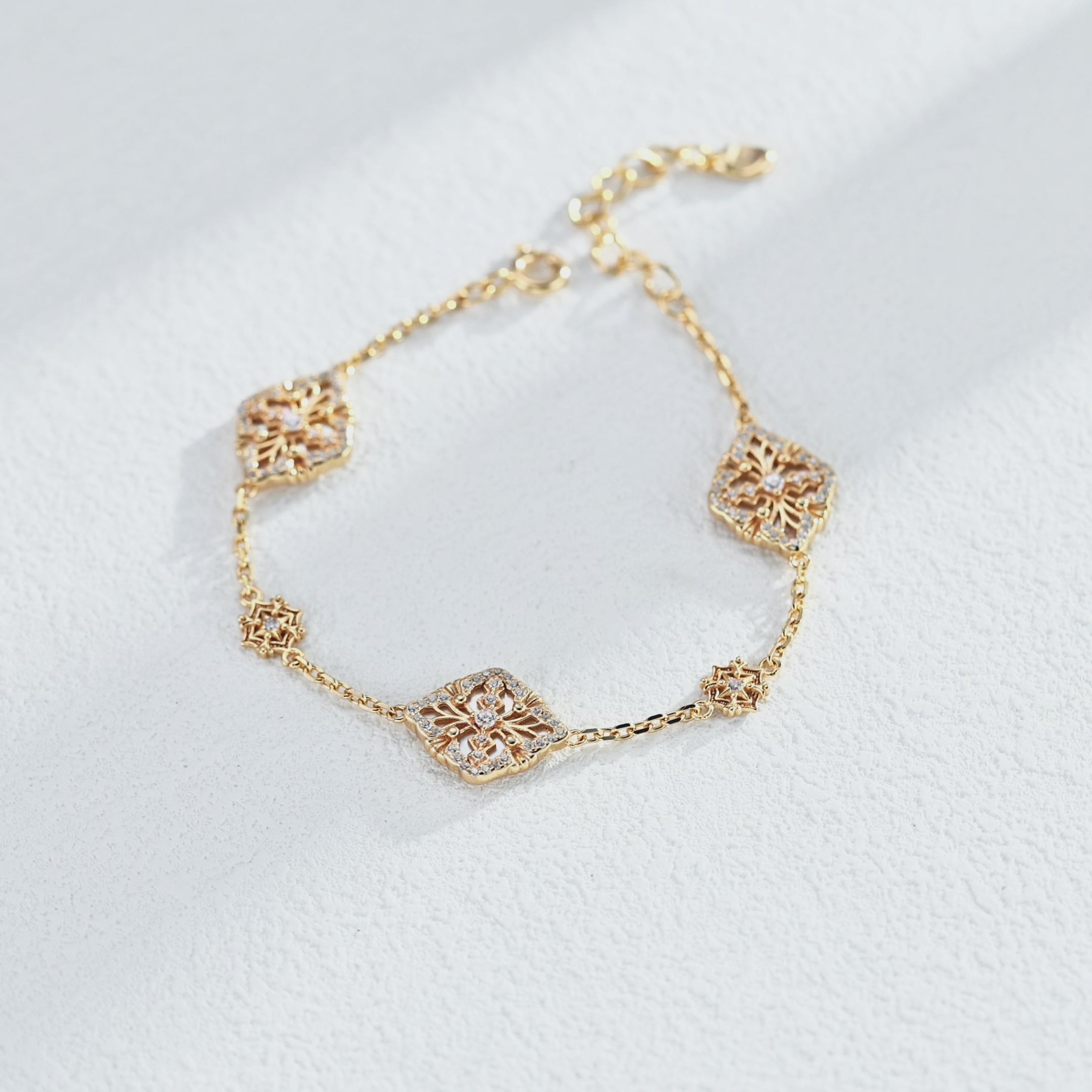 Aurelia Filigree Chain Bracelet