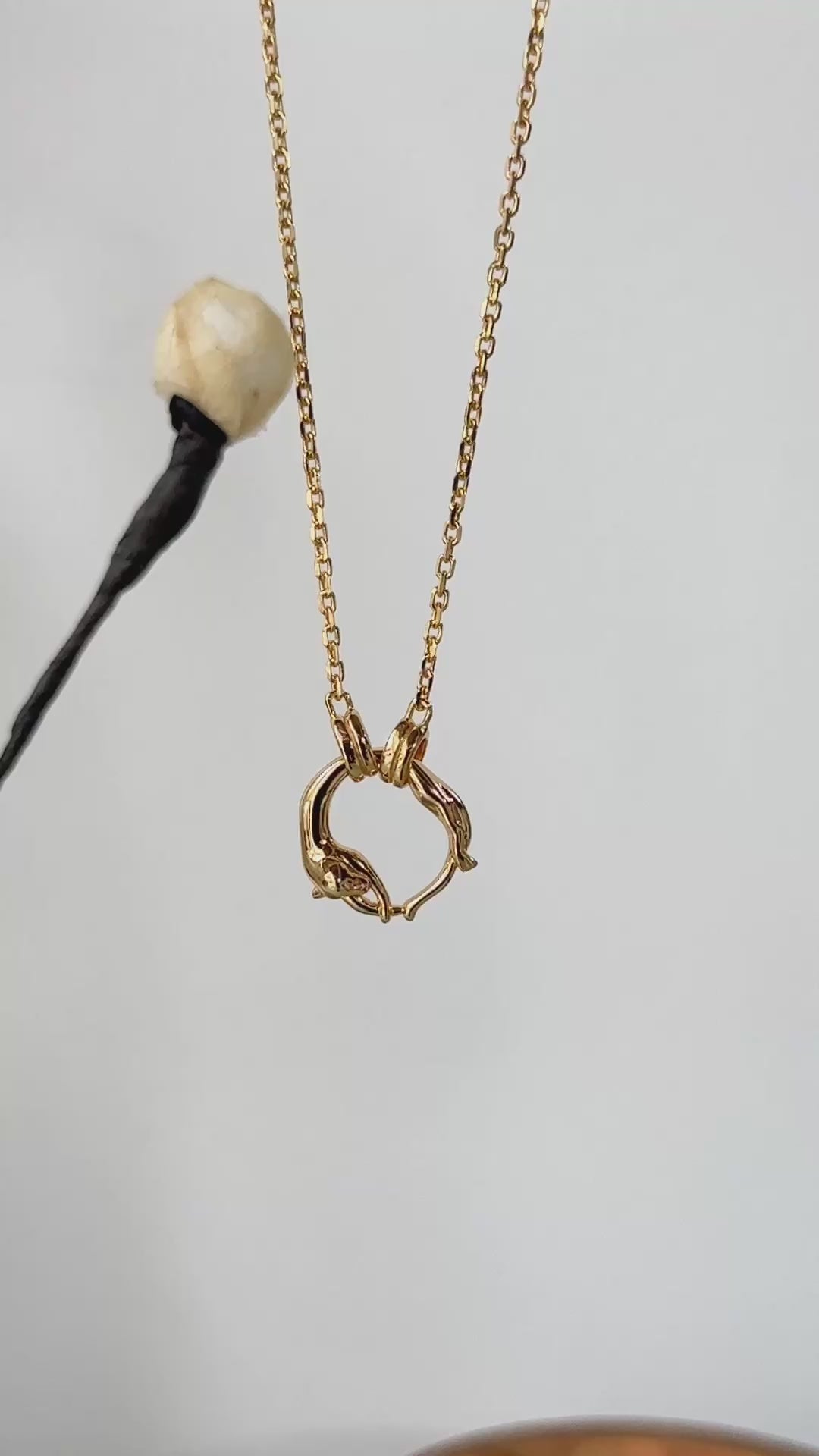 Luna Circle Necklace
