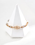 Luna Flora Pearl Bracelet
