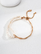 Lumi Twist Pearl Bracelet