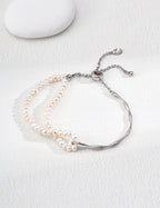 Lumi Twist Pearl Bracelet