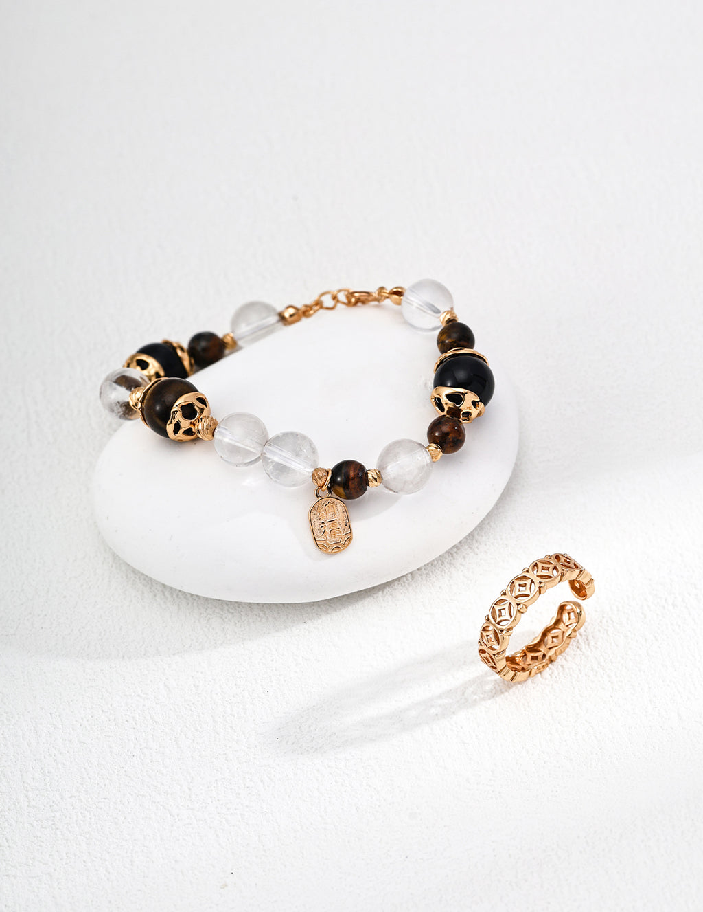 Tigre Quartz Beaded Bracelet