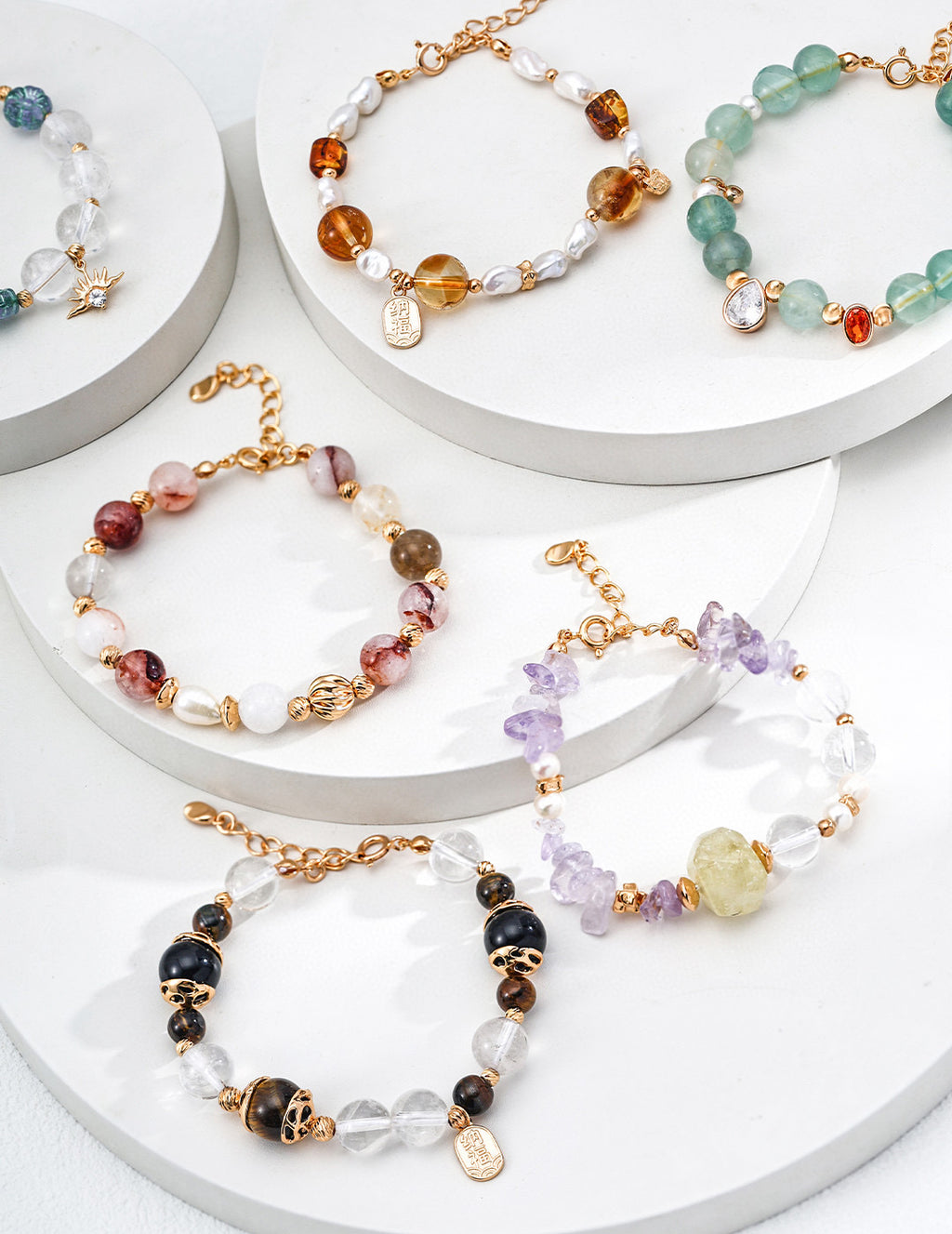Tigre Quartz Beaded Bracelet
