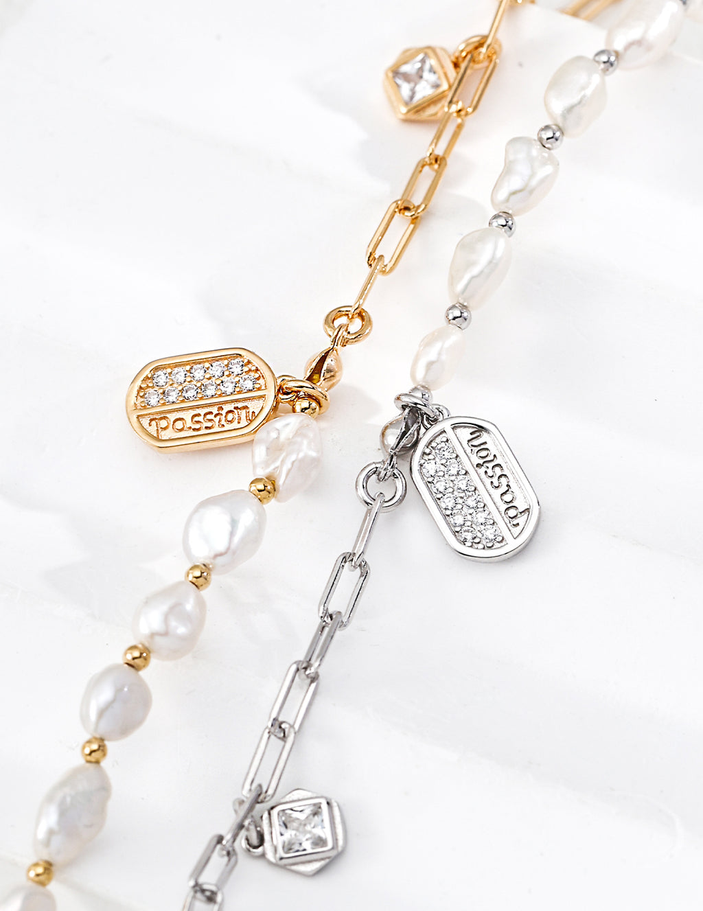 Passion Pearl Chain Bracelet