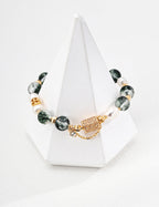 Moss Amulet Beaded Bracelet