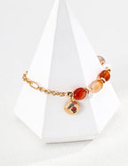 Soleil Carnelian Chain Bracelet
