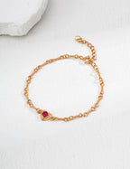 Rouge Link Bracelet