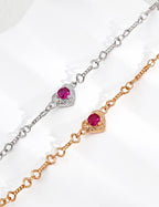 Rouge Link Bracelet