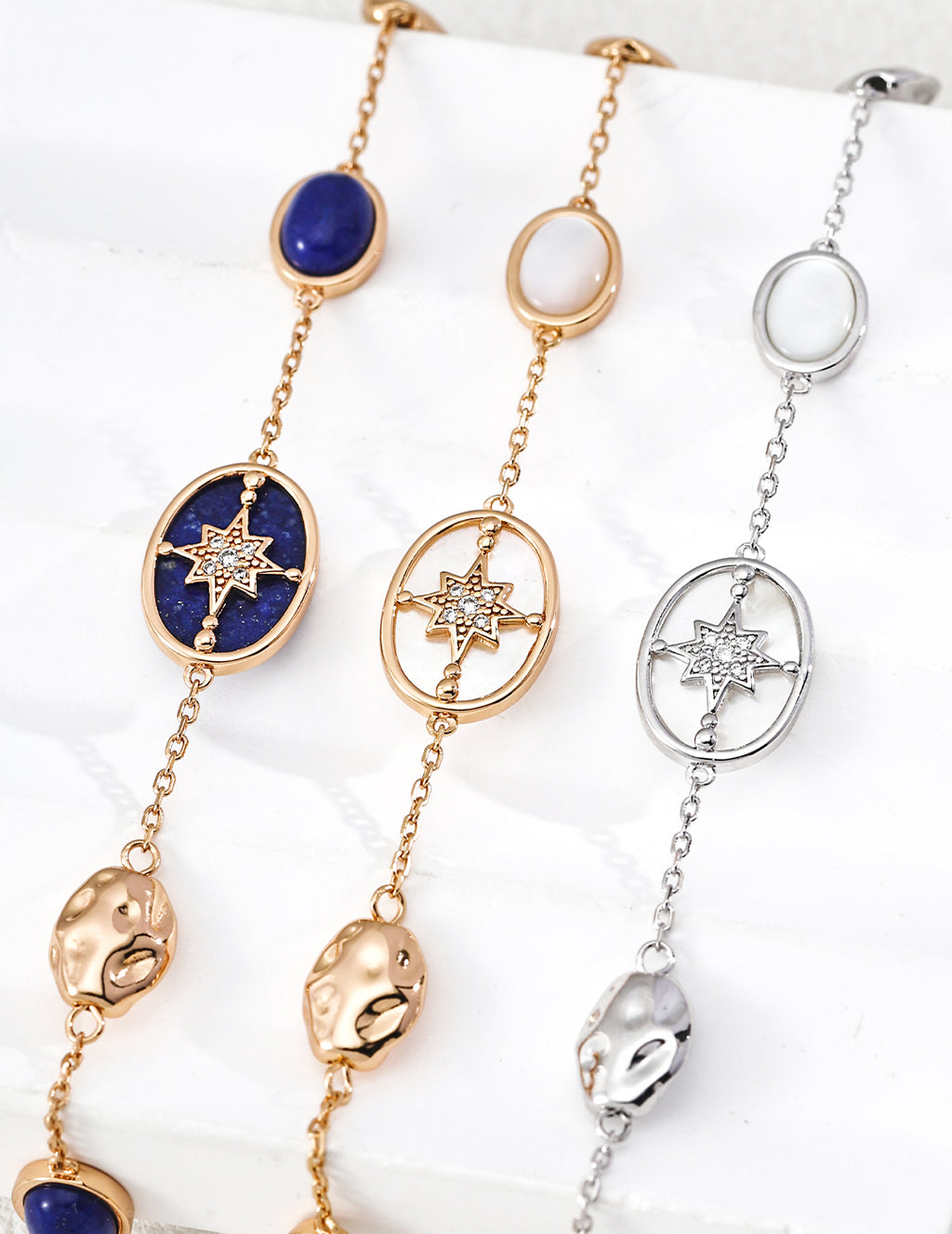 Celeste Nacre Star Bracelet