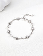 Fleur Crystal Chain Bracelet