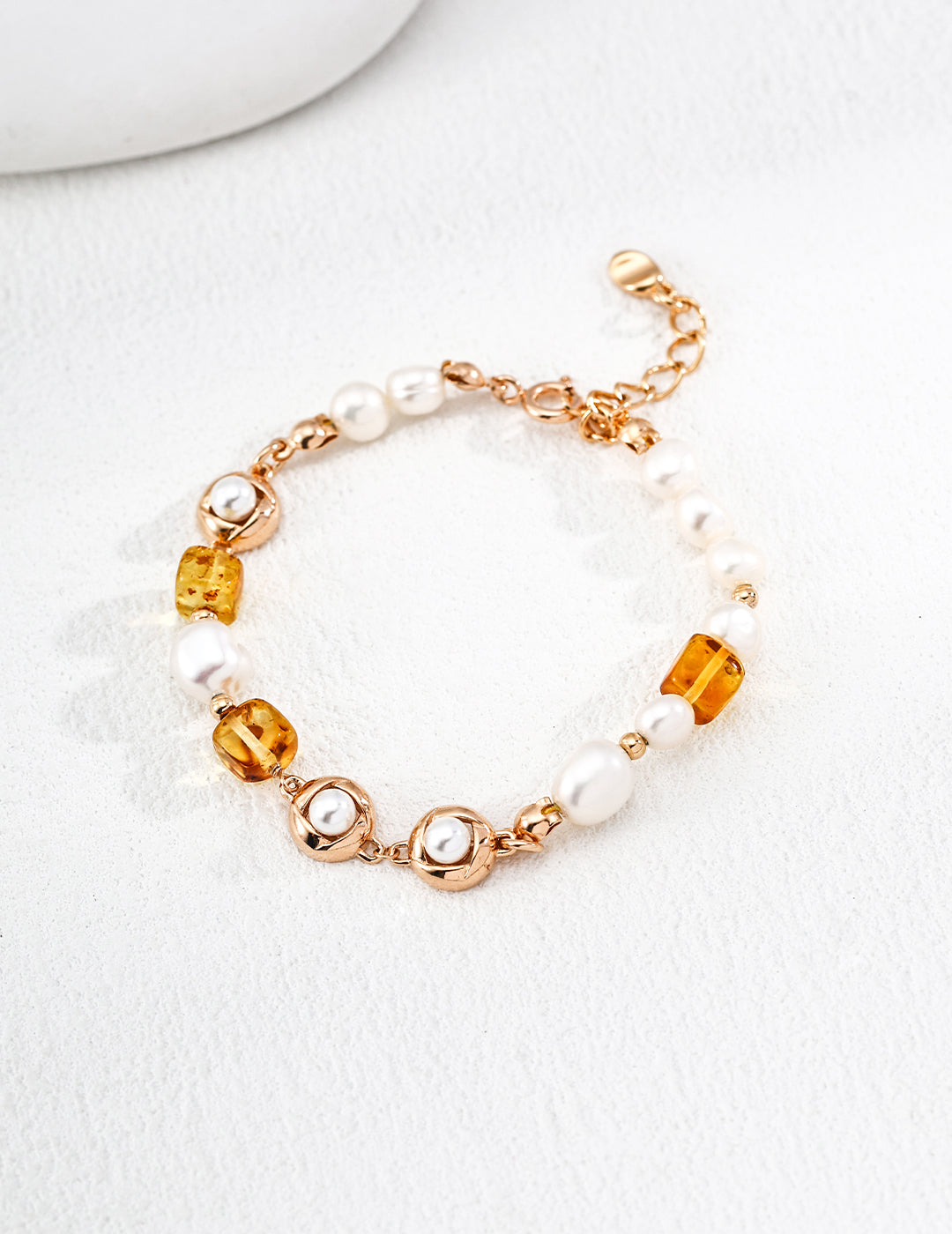Miel Pearl Beaded Bracelet