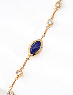 Azure Marquise Chain Bracelet