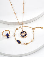 Azure Marquise Chain Bracelet