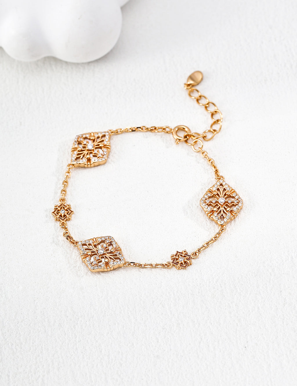 Aurelia Filigree Chain Bracelet