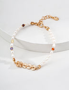 Lumi Coin Pearl Bracelet