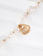 Lumi Pearl Charm Bracelet