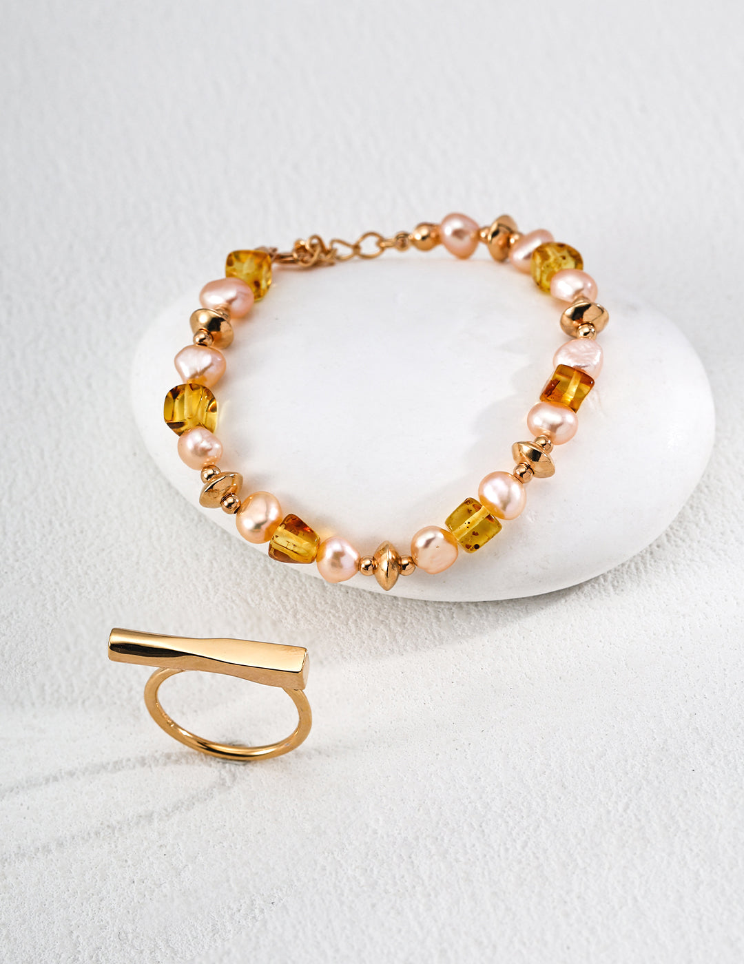 Solana Pearl Beaded Bracelet