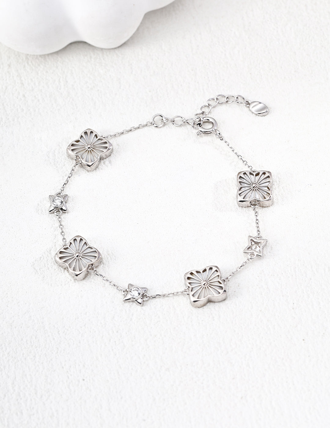 Verde Clover Chain Bracelet