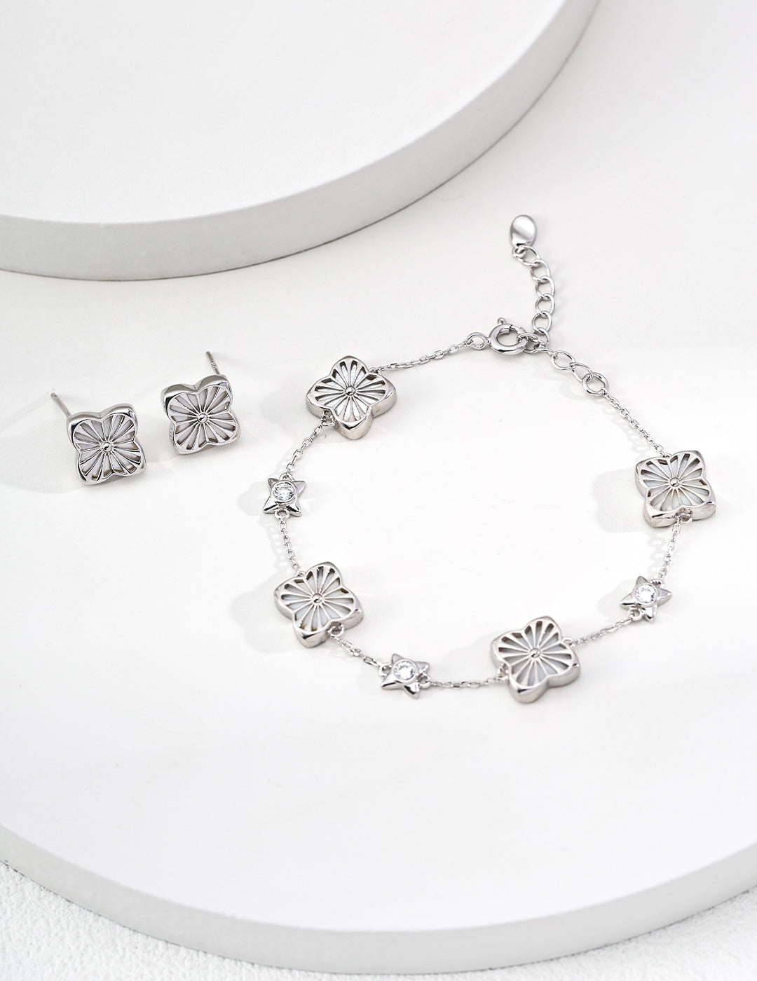 Verde Clover Chain Bracelet