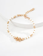 Nacre Flow Beaded Bracelet