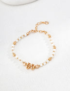 Nacre Flow Beaded Bracelet