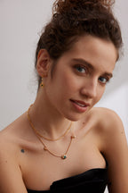 Aurelia Link Station Necklace
