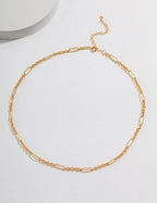 Aurelia Link Station Necklace