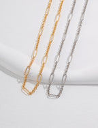 Aurelia Link Station Necklace