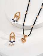 Marina Pearl Tassel Earrings