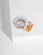 Luna Pearl Open Ring