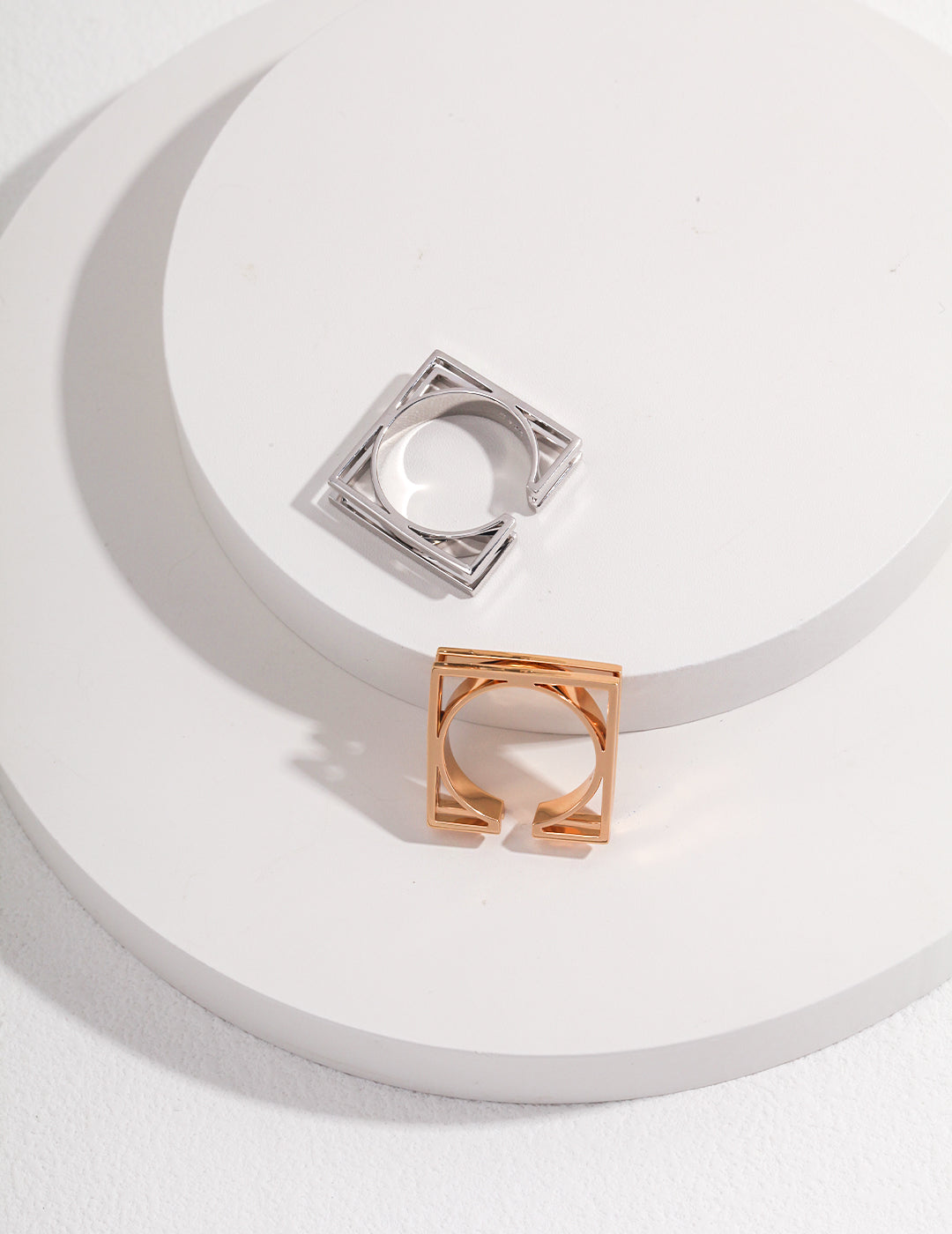 Lumi Frame Open Ring