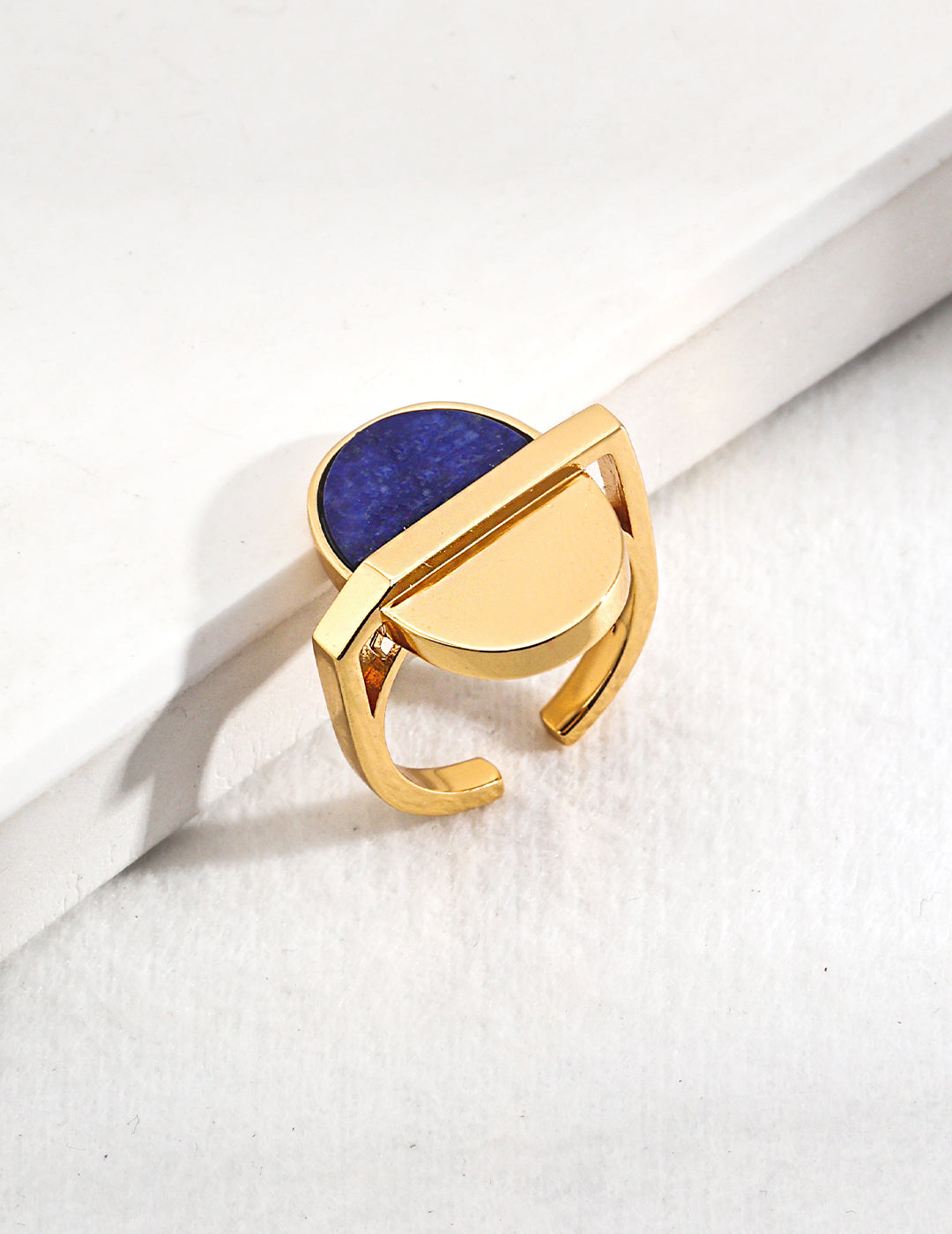 Lapis Horizon Open Ring Secondary image