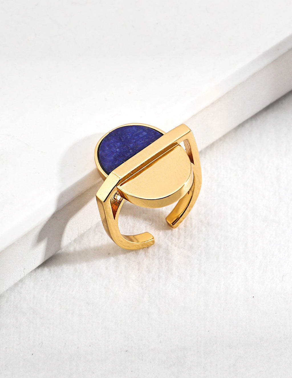 Lapis Horizon Open Ring