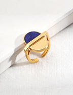 Lapis Horizon Open Ring