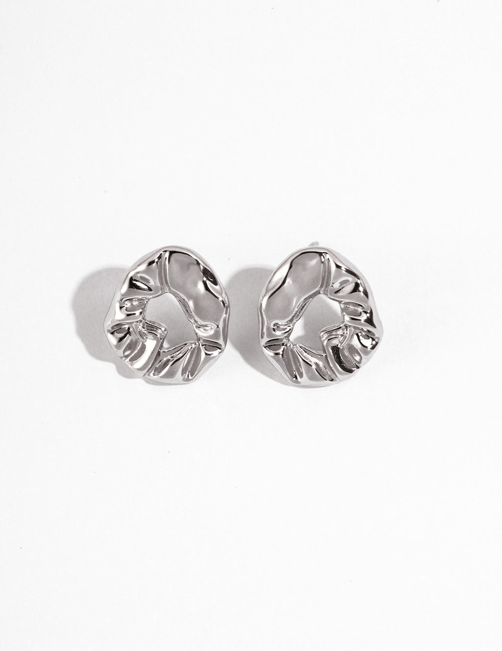 Mira Sculpt Stud Earrings