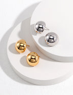 Dôme Ball Stud Earrings