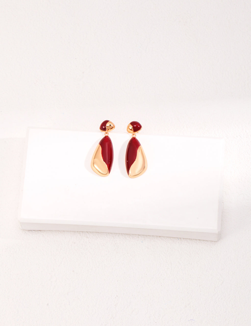 Scarlet Drop Earrings