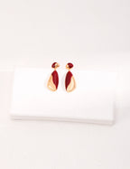 Scarlet Drop Earrings