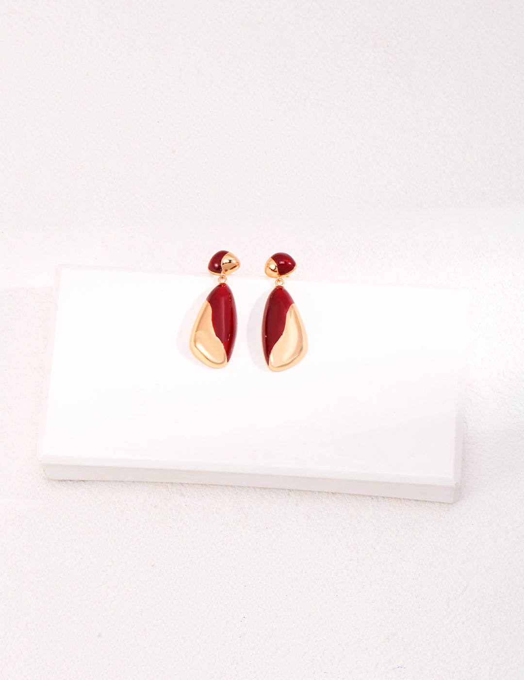 Scarlet Drop Earrings