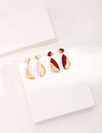 Scarlet Drop Earrings