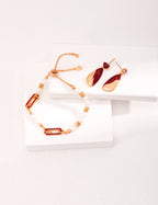 Scarlet Drop Earrings
