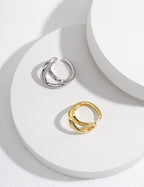 Linea Double Hoop Earrings