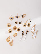 Nacre Pearl Drop Earrings