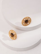 Sienna Pearl Stud Earrings