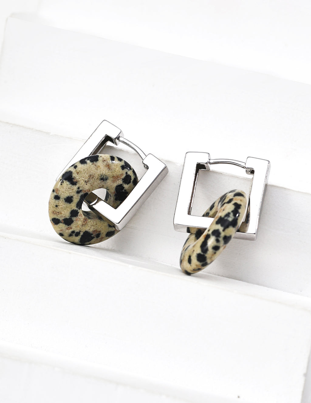 Terra Geo Stone Earrings