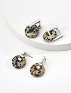 Terra Geo Stone Earrings
