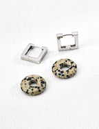 Terra Geo Stone Earrings