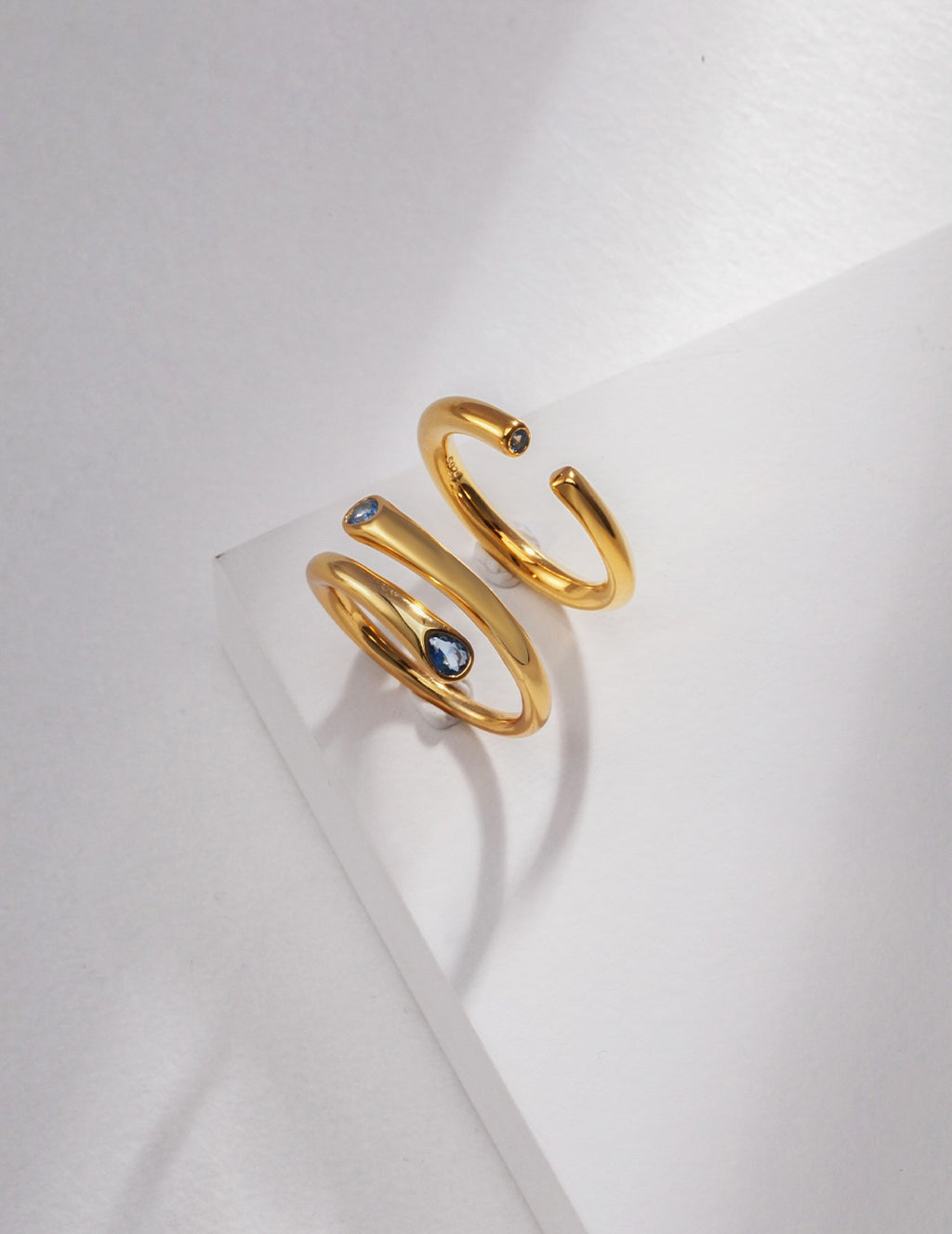 Azure Cuff Open Ring